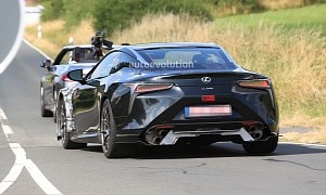 Toyota V8 Reportedly Not Threatened, 2022 Lexus LC F May Get Twin-Turbo V8
