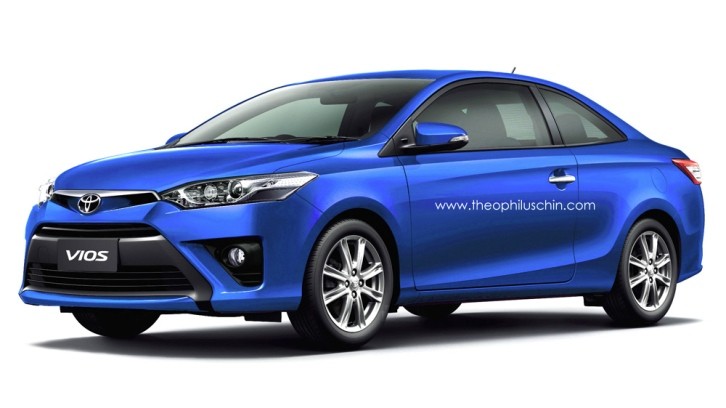 Toyota Vios Coupe Rendering