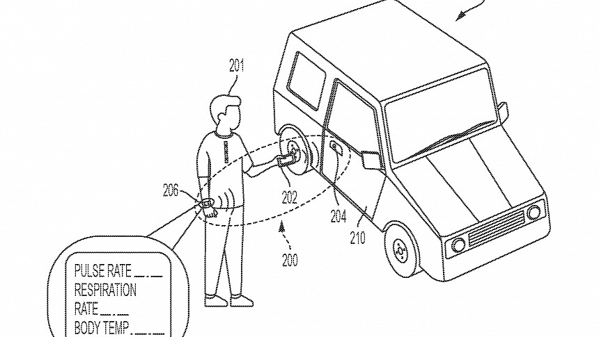 Toyota's new patent allows the car to check drivers' vital signs