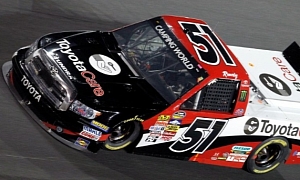 Toyota Wins NCWTS Race at Charlotte Motor Speedway