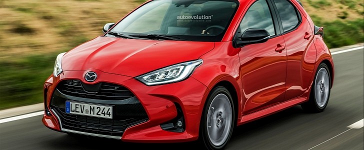 Facelifted 2023 Mazda2 Joins Hybrid Sibling in the UK, It's Gotten Pretty  Expensive - autoevolution
