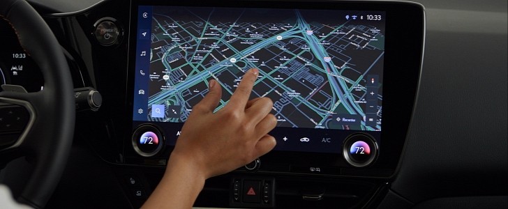 The new multimedia system features an updated touchscreen that's faster and more responsive