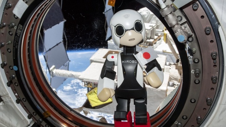 Kirobo on the ISS