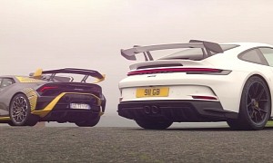 Track Battle: Lamborghini Huracan STO VS Porsche 911 GT3