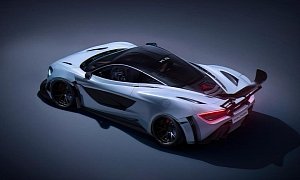 Track Pack McLaren 720S Goes All Racecar in This Extreme Rendering