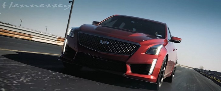 Cadillac CTS-V track sights and sounds after Hennessey HPE1000 upgrade