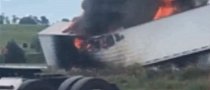 Trailer Full of Hershey’s Chocolate Goes Up in Flames in Iowa
