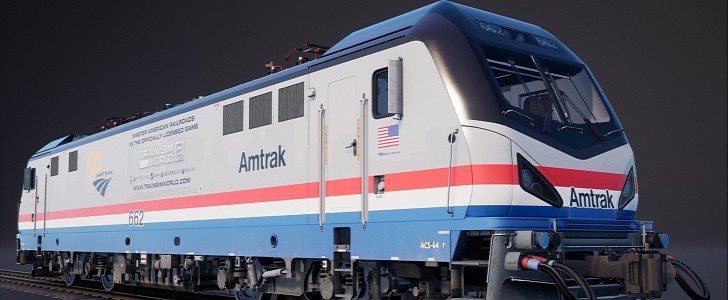 Train Sim World 2 Amtrak collaboration