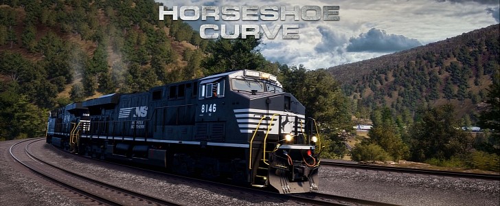 Train Sim World 2 Horseshoe Curve expansion