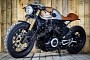 "Tramontana" Is a Modified Yamaha XV750 Virago With Cafe Racer Genes