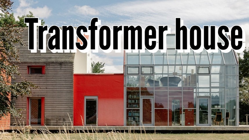 Sliding House is a transformer home that adapts to its environment for maximum efficiency, completely off-grid