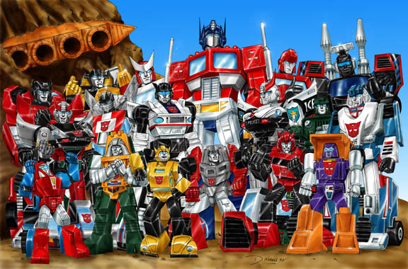 Transformers official cast