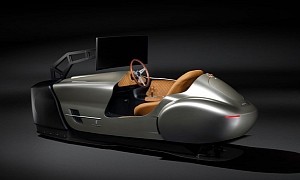 Travel Back in Time With This Fancy Pininfarina Leggenda eClassic Simulator