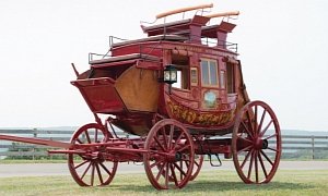 Travel Like a Sir in this Abbot Downing Stagecoach for Sale