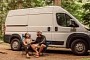 Travel Nurse Couple Turned a Former FedEx Van Into a Bohemian Home