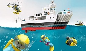 Travel the Seven Seas Aboard This Incredible Fan-Made LEGO Exploration Ship