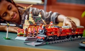 Travel to Hogsmeade Station Aboard the Upcoming LEGO Hogwarts Express