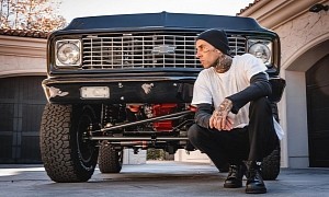Travis Barker and Chevrolet K5 Blazer Seem to Be the Perfect Fit