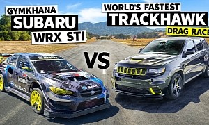 Travis Pastrana's STI Takes on "World's Fastest Trackhawk" and Technically Loses
