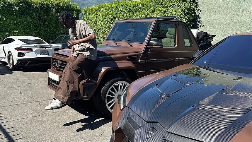Travis Scott has a color obsession