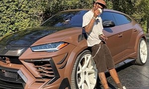 Travis Scott's Lamborghini Urus Follows the Same Chocolate Rule as His Other Cars