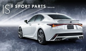 TRD and Modellista Have a Workout Each With 2021 Lexus IS, But Only in Japan
