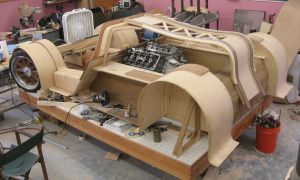 Tree-Killing Wood Supercar is Coming Along Nicely
