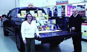 Tri-State Toyota Dealers and Partners Donating Over 70,000LB of Food