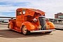 Tribal 1937 Chevrolet Pickup Truck Can Poke Your Eyes Out With Its Huge Beer Lever