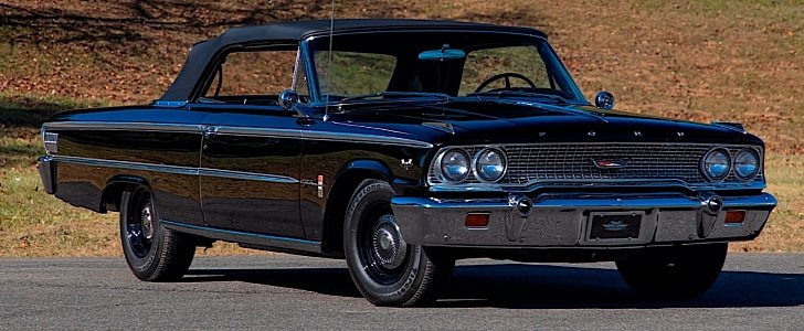All-black 1963 Ford Galaxie 500XL