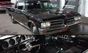 Triple-Black 1964 Pontiac GTO Is a One-of-One Tri-Power Gem