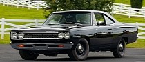 Triple-Black 1970 Plymouth Road Runner Is a Mean Mopar With a Rare Engine Setup