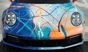 Trippy 2021 Porsche 911 Carrera Is World’s First Art Car NFT