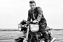 Triumph Bonneville 1100 and David Beckham in the New Belstaff Movie Outlaws