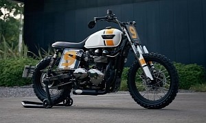 Triumph Bonneville Antares Has Carbureted T100 Roots and a Tracker Attitude