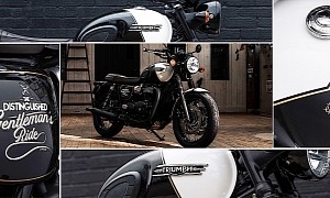 Triumph Bonneville T120 DGR Is a Black-Tie Motorcycle Only Few Will Get to Enjoy