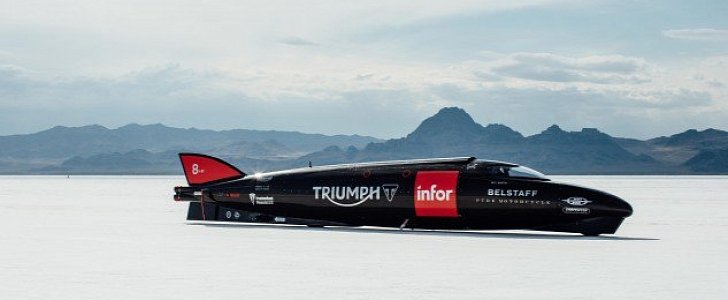 Triumph Infor Rocket streamliner