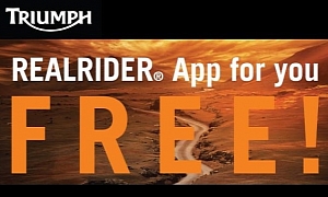 Triumph Offers the Realrider Safety App for Free