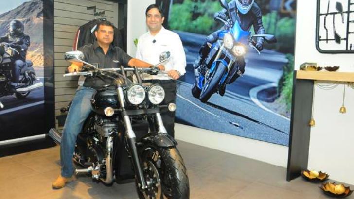 Triumph Opens First-Ever Showroom in India