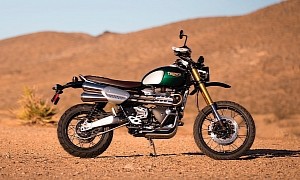 Triumph Scrambler 1200 Steve McQueen Selling for Charity with Unique Perks