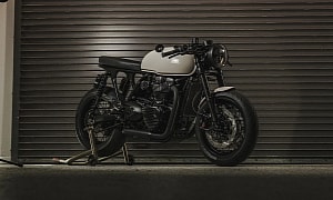 Triumph Thruxton R Creme Is Custom Minimalism at Its Best, Nickname Suits it Perfectly