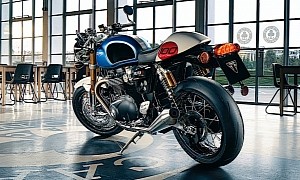 Triumph Thruxton RS Ton Up Edition Is a Nod to a Subculture and an Isle of Man TT Fast Lap