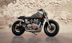 Triumph Thruxton Victory Wears Colors Inspired by an Obscure German Marque of Yore