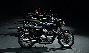 Triumph Turns 8 Bonneville Motorcycles Into Color-Changing Chameleons, Calls Them Stealth