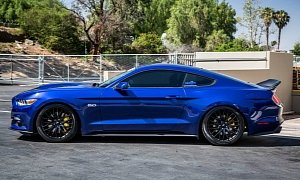Tru Fiber has a New Spoiler for the 2015 Mustang, Customized a 'Stang Just to Show It Off