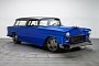 TruBlue Pearl 1955 Chevrolet Bel Air Nomad “Muscle Wagon” Hides LS3 V8 Surprise
