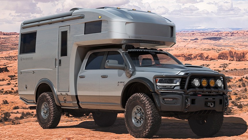 TruckHouse BCR adventure camper based on AEV's Prospector XL chassis