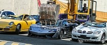 Try Not to Cry: Smuggled McLaren 620R Gets Destroyed by an Excavator