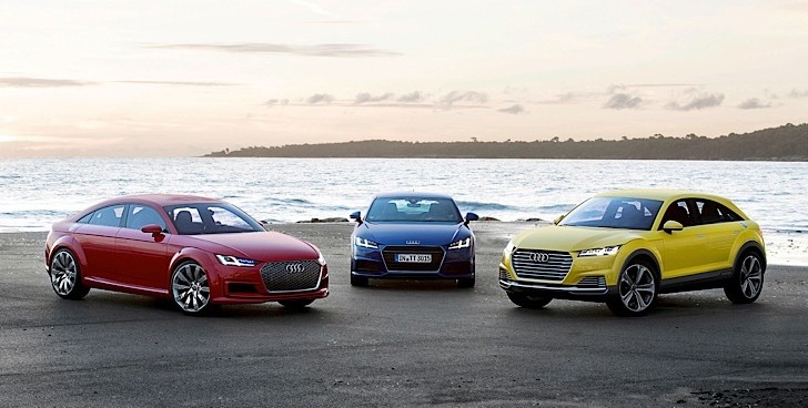 Audi TT Coupe, Offroad and Sportback Concept