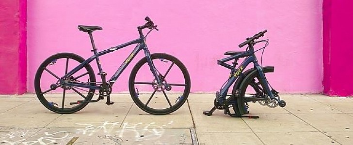 Tuck Bike Is the World’s First Bike With Folding Wheels, Compact as a Suitcase